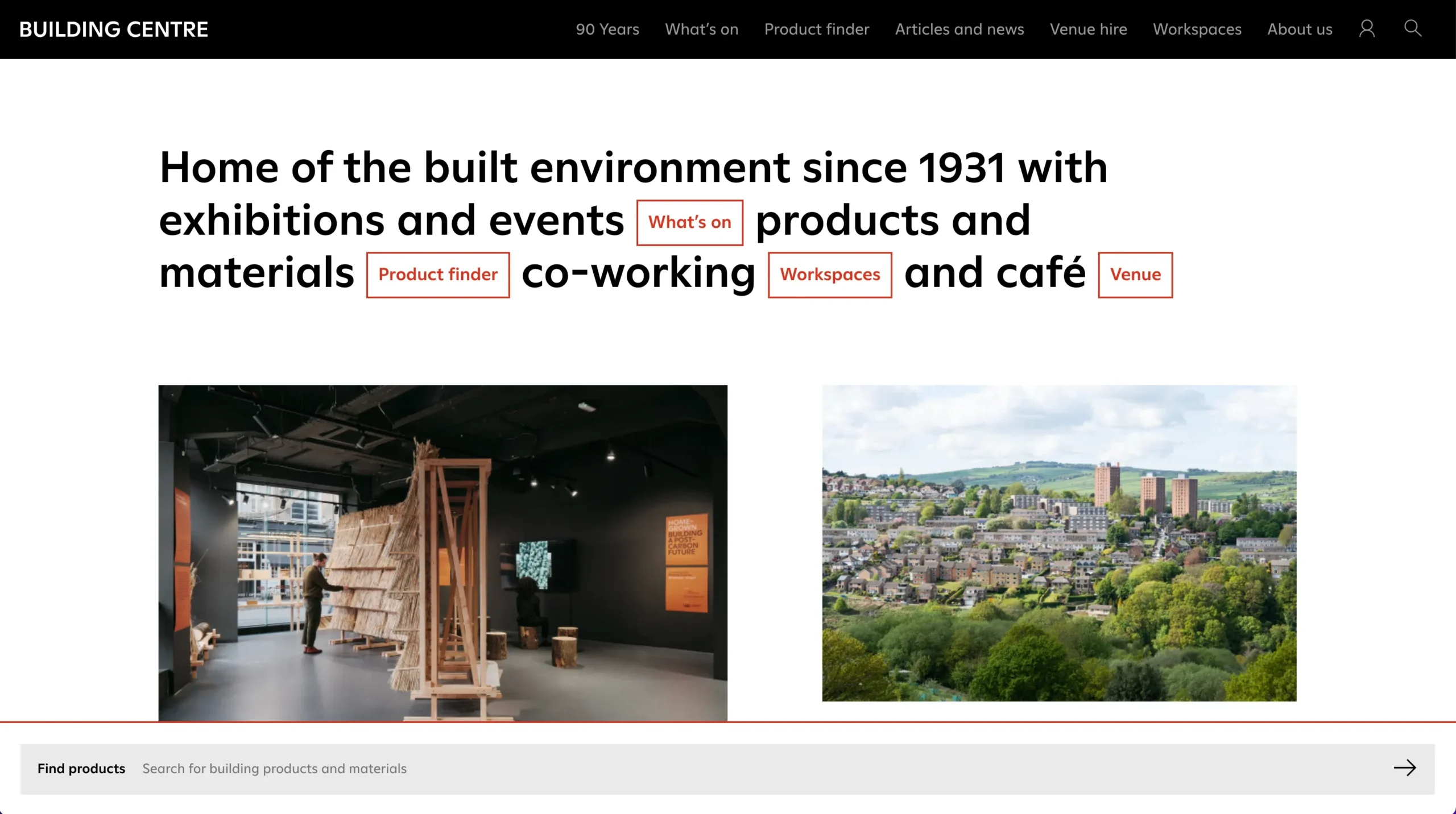 Building Centre Website